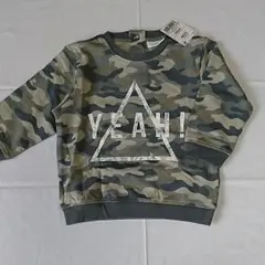 95☆迷彩トレーナー/ベビーギャップ ザラベイビー べべ ミキハウス好きに