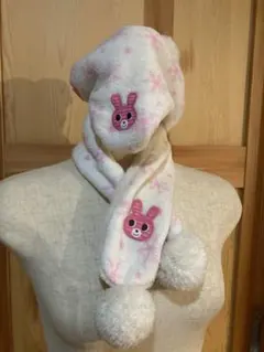 2点セット‼️✳️ミキハウス ホットビスケッツ 帽子＆マフラー‼️✳️46〜52