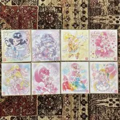 プリキュア 20周年色紙art ８枚セット 食玩 初代プリキュア