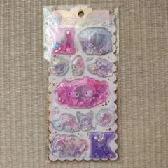 サンリオ　キラキラウォーターインシール　マイメロ、クロミ