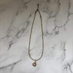 ゴールド色ネックレス　silver 925