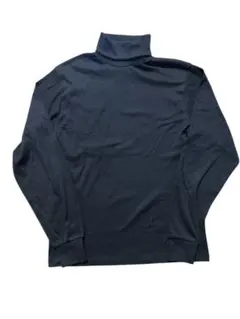 80s L.L.Bean ブラック タートルネックカットソー　LLビーン ロンT