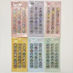 sanrio サンリオ おはじきふうシール 6種セット