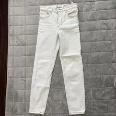 ZARA ホワイト スキニーデニム EU36 新品未使用