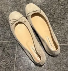 FABIORUSCONI（ファビオルスコーニ）ベージュ バレエシューズ39サイズ