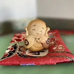 地蔵　お地蔵さん　しあわせ　家族　お守り　陶人形　置物