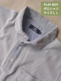 【USED】VP PLAYBOY ゴルフウェア半袖 ポロシャツ　LLサイズのサムネイル