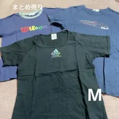 adidas他　スポーツブランド半袖Tシャツ　まとめ売り　M