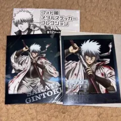 銀魂 フォト風メタルステッカーコレクション 攘夷四天王 坂田銀時 銀さん