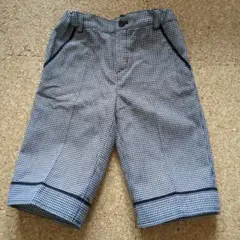 COMME CA ISM 半ズボン 110A チェック柄