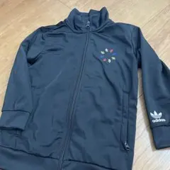 オリジナルadidas ジャージセット 黒 130