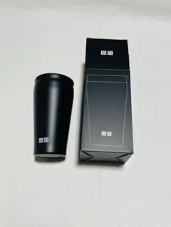 【未使用】　UNIQLO ブラック ステンレスボトル