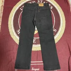 90s Levi's517ブラック リーバイス フレア USA製 W32 L29