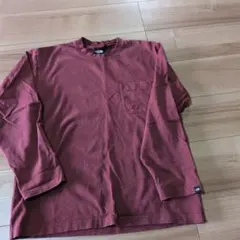 THE NORTH FACE バーガンディ 長袖シャツ S