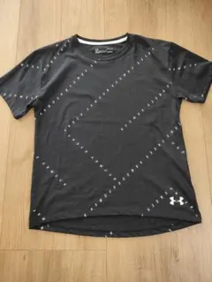 Under Armour ブラック 半袖 ロゴTシャツ L　アンダーアーマー　黒