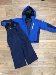 ファブリス　子ども用スキーウェア ブルー　ネイビー　１１０