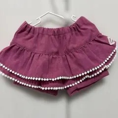 新品同様★キュロットパンツ90cm