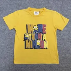 ミニオン 半袖Tシャツ 150 イエロー 黄色 キャラクターTシャツのサムネイル