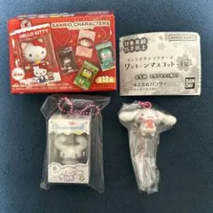 サンリオキャラクターズ　ワントーンマスコット桜シナモンロール2個セット
