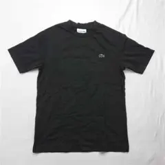 ✨最高級限定✨ラコステ EXCLUSIVE 青ワニ フランス製 Tシャツ 黒 M 