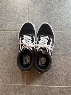 VANS ブラック/ホワイト スニーカー