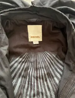 DIESEL 春秋　ブルゾン　クリーニング済❣️XL ブラック