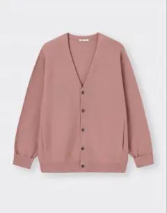 【GU】ウォッシャブルカーディガン　Mサイズ