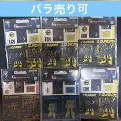 ガンダム　一番くじ G賞クリアステッカーセット 6枚セット