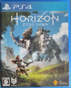 盤面美品動作確認済　PS4 Horizon Zero Dawnプロダクトコード付