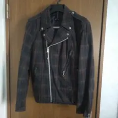 OZONE ROCKS ダブルライダース　チェック柄 検索用　ヒステリック