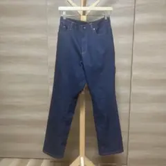 【美品、値下げ可、M】THE NORTH FACE ネイビー ストレートデニム