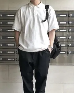 Graphpaper ホワイト 半袖 ポロシャツ size（F） - メルカリ