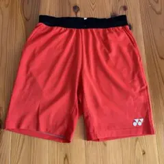 ヨネックス ハーフパンツ Ｌサイズ ユニ レッド
