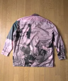 PaulSmith　アートプリント長袖シャツ ピンク系