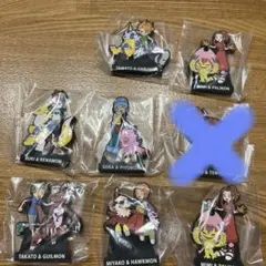 一番くじ　デジモン　G賞ラバースタンド　7種