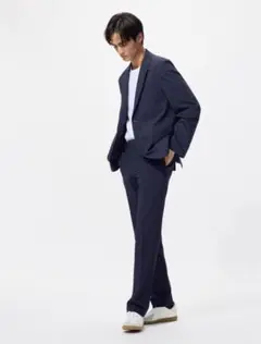 感動パンツ　NAVY ウエスト91 レングス76 美品