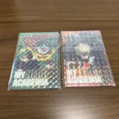 ヒロアカ 一番くじ J賞 アクリルミラーカード 緑谷出久 爆豪勝己 セット