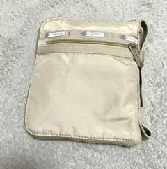 レスポートサック　折りたたみエコバッグ　新品未使用　ライトベージュ　即完売品
