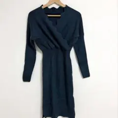 冬物お買い得✨新品タグ付き‼️おしゃれなニットワンピース