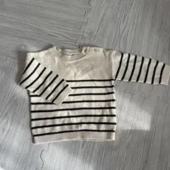 H&M ボーダーニットセーター