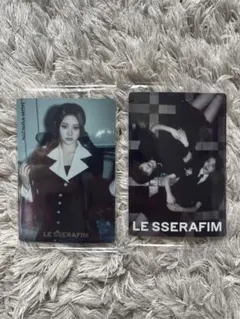 Le Sserafim もしもしカード　サクラ　トレカ LE SSERAFIM ルセラ サクラ トレカ - メルカリ