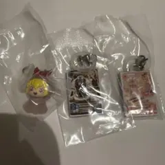 アイカツ　めじるしアクセサリー　いちご　ユリカ　３つ