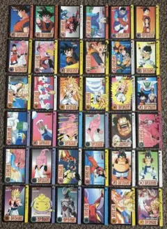 ドラゴンボールカードダス本弾22弾ノーマルコンプリート36枚セット【1995年】