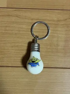 エイリアン 電球型 キーホルダー ストラップ