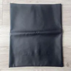 DIESEL ブラック ショップ袋 合成皮革 レザー風 ロゴ入り