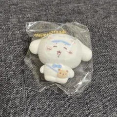 シークレットフロッキーマスコットチャーム ハチワレ シナモロール