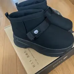 SHAKA SK-299 厚底ブーツ　ムートンブーツ　24cm