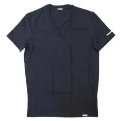 新品 DSQUARED2 Vネック 半袖 Tシャツ サイド ロゴ プリント M
