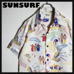 未使用級✨️グッチ×Pikararシルクシャツ 総柄 アニマルプリント M～L 