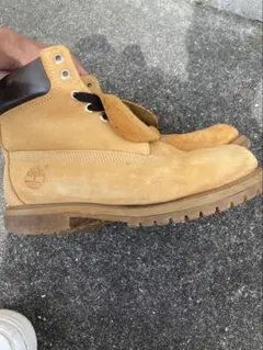 希少】90s Timberland 6インチ プレミアム ブーツ usa製 白 - メルカリ